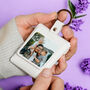 Personalised Picture Pouch Leather Keyring, thumbnail 1 of 7