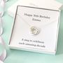 Personalised 50th Birthday Necklace, thumbnail 1 of 6