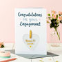 Personalised Engagement Foiled Keepsake Card, thumbnail 1 of 4