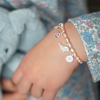 Sterling Silver Create Your Own Personalised Kids Bracelet, 4 of 12