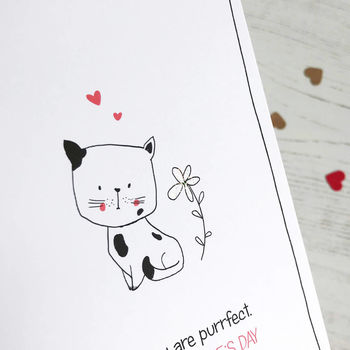 Purrfect Valentine's Day, Card, 3 of 4