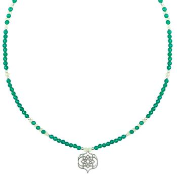 Sevilla Dream Green Onyx Necklace, 4 of 12