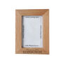 The Highlands 'Memories From Edinburgh' Four' X Six' Photo Frame | Oak Frame | Home Decor, thumbnail 2 of 2