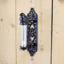 Cast Iron Garden Wall Thermometer, thumbnail 1 of 2