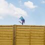 Metal Kingfisher Bird, Water Bird Garden Fence Topper, thumbnail 3 of 10