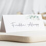 Wedding Place Cards Eucalyptus Green Leaf, thumbnail 1 of 4