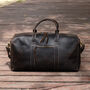 Leather Duffel Oversized Bag, thumbnail 1 of 7
