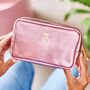 Mon Cheri Leather Make Up Bag, thumbnail 3 of 6