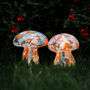 Orange And Mint Mushroom Table Lamps, thumbnail 4 of 8