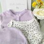 New Baby Girl Floral Outfit Gift Box, thumbnail 2 of 8