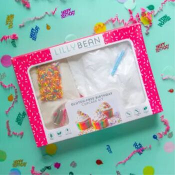 Gluten Free Birthday Cupcake Baking Kit, Vegan, 4 of 5