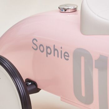 Personalised Pink Vilac Ride On Toy, 2 of 3