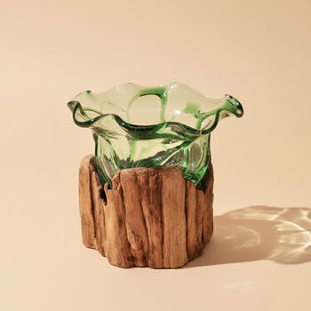 Retro Molten Glass Sweet Bowl, Nut Bowl And Fruit Bowl, 4 of 10