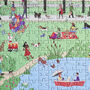 Dog Walkers Of London Jigsaw Puzzle, thumbnail 7 of 12