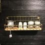 Metal Kitchen Shelf With Mango Wood Base, thumbnail 1 of 2