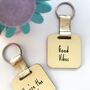 Personalised June Birth Flower Keyring, thumbnail 2 of 3