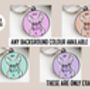 French Bulldog Outline ID Tag, thumbnail 4 of 4