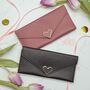 Heart Clasp Long Purse – Pink Or Black Purse Gift For Her, Perfect For Valentine’s And Mother’s Day, thumbnail 10 of 11