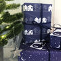 Winter Scene Christmas Wrapping Paper Set, thumbnail 6 of 6