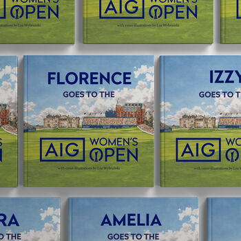 The Aig Women's Open Championship Personalised Children's Book, 2 of 10