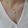 Amazonite Gemstone Pendant Necklace, thumbnail 1 of 6