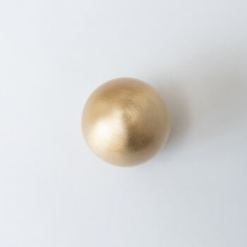 Solid Brass Cylindrical Drawer Knob, 6 of 7