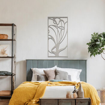 Contemporary Abstract Metal Wall Art For Home Or Garden Walls, 6 of 11