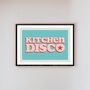 Kitchen Disco A3 Print, thumbnail 1 of 4