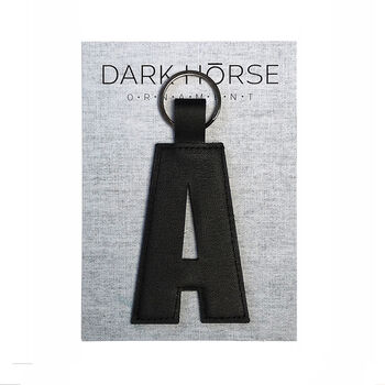 Monogram Leather Key Ring, 10 of 10