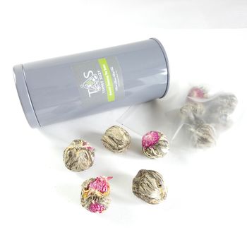 Assorted Flowering Blossom Tea With Airtight Tin, 3 of 3