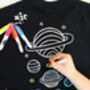 Colour In Cosmic Planets T Shirt, thumbnail 6 of 7