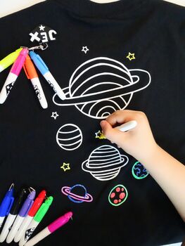 Colour In Cosmic Planets T Shirt, 6 of 7