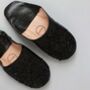 Leather Sequin Babouche Slippers | New Colours Added, thumbnail 3 of 12