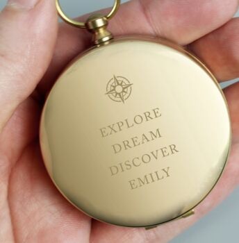 Personalised Vintage Style Compass, 5 of 7