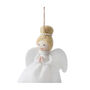 Light Haired Felt Angel Hanging Decoration, thumbnail 4 of 4