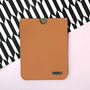 Personalised Leather iPad Sleeve, thumbnail 4 of 10