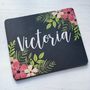 Personalised Floral Mouse Mat, thumbnail 1 of 2
