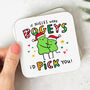 'If Nieces Were Bogeys' Christmas Coaster, thumbnail 1 of 2