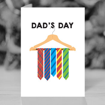Funny Father's Day Classic Ties Card, 2 of 4