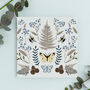 Fern And Bees Botanical Wrapping Paper, thumbnail 3 of 5