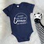 Daddy Will Get Me Hooked On Fishing Babygrow, thumbnail 2 of 9
