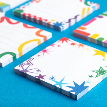 Rainbow Stars Sticky Notes, 4 of 6