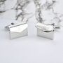 Personalised Lucky Hidden Message Envelope Cufflinks, thumbnail 8 of 9
