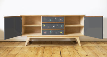 'Atomic' Hand Made Sideboard, 9 of 12
