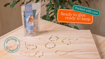 Create Your Own Seed Bead Bracelets Kit, 6 of 6