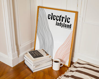 Electric Ladyland Psychedelic Art Print, 2 of 3