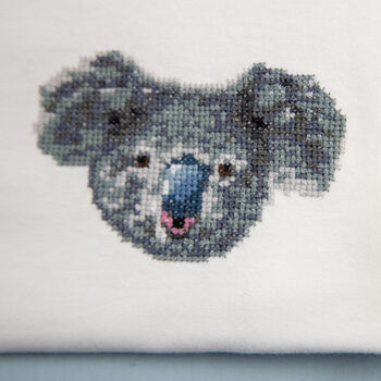 Claude The Koala T Shirt Cross Stitch Kit, 2 of 6