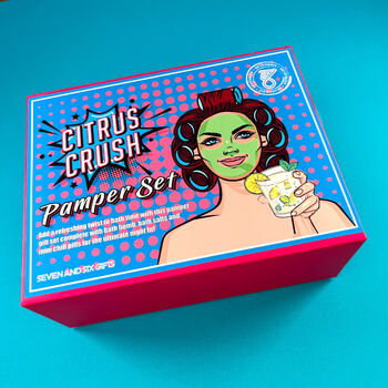 Pop Art Relaxation Pamper Set Bath Bomb Box For Her, 2 of 5