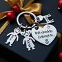 Personalised Family Keyring With Charms, thumbnail 1 of 10