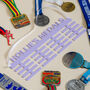 Multicolour Personalised Medal Hanger, thumbnail 1 of 12